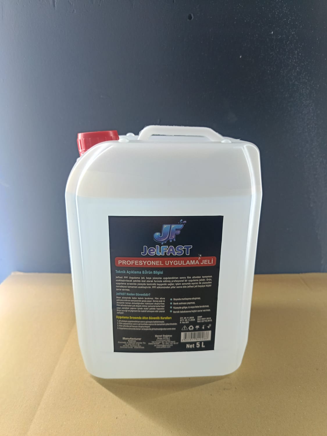 JelFAST PPF Uygulama Jeli